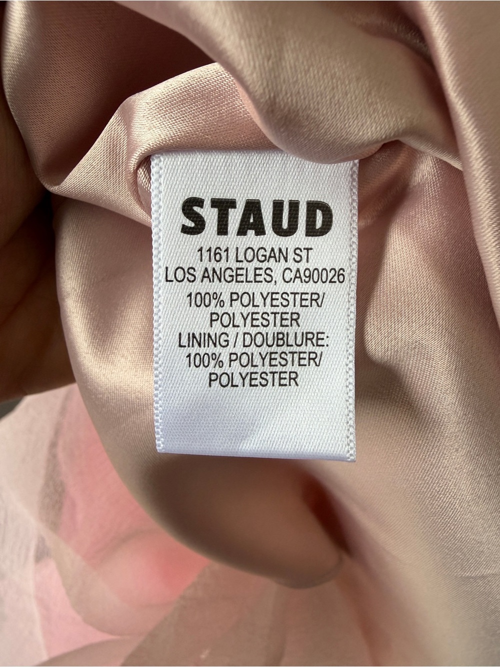 NWT Staud Organza Oleander Pink Ruffle Runway Maxi Dress Gown Sz Small - Picture 7 of 13